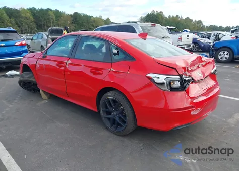 2022 Honda Civic Sport z USA, uszkodzony, nr VIN 2HGFE2F50NH569431